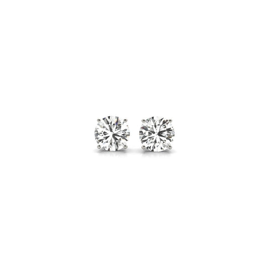 1 cttw Certified IGI Lab Grown Round Diamond Stud Earrings 14k White Gold(G/VS2) by Avera Fragrances